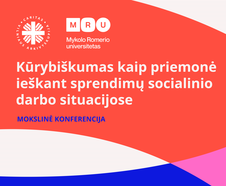 Kūrybiškumas kaip priemonė: Carito konferencija suvienys socialinio darbo specialistus ir mokslininkus